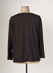 T-shirt noir SOPHIA CURVY pour femme seconde vue