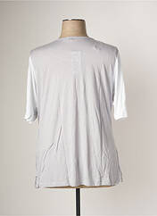 T-shirt gris LEAH CURVE pour femme seconde vue