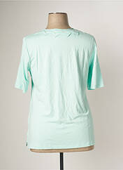 T-shirt vert LEA H. CURVE pour femme seconde vue
