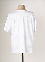 T-shirt blanc SOPHIA CURVY pour femme seconde vue