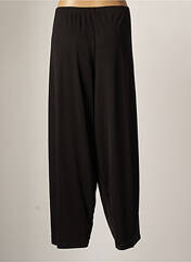 Pantalon large noir SOPHIA CURVY pour femme seconde vue