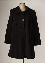 Manteau long noir TWISTER pour femme seconde vue