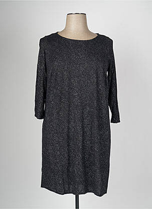 Robe mi-longue noir K&D LONDON pour femme