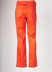 Pantalon droit orange ZELI pour femme seconde vue
