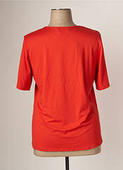 T-shirt orange DORIS STREICH pour femme seconde vue