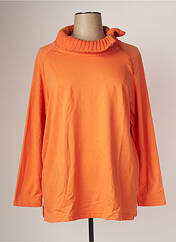 Sweat-shirt orange AHORN pour femme seconde vue