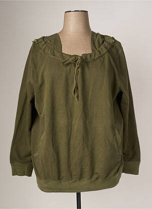Sweat-shirt vert AHORN pour femme