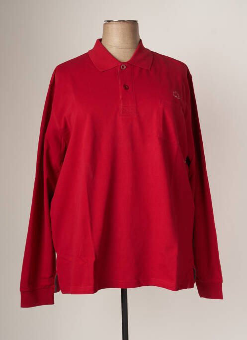 Polo rouge AHORN pour homme