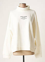 Sweat-shirt blanc MARC AUREL pour femme seconde vue