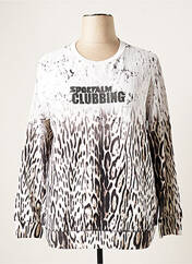 Sweat-shirt blanc SPORTALM pour femme seconde vue