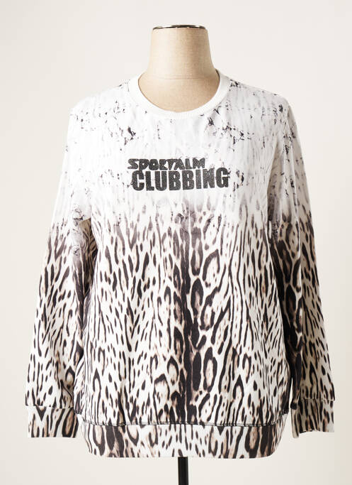 Sweat-shirt blanc SPORTALM pour femme