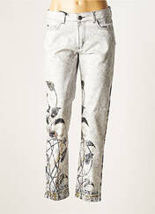 Pantalon slim bleu DOLCEZZA pour femme seconde vue