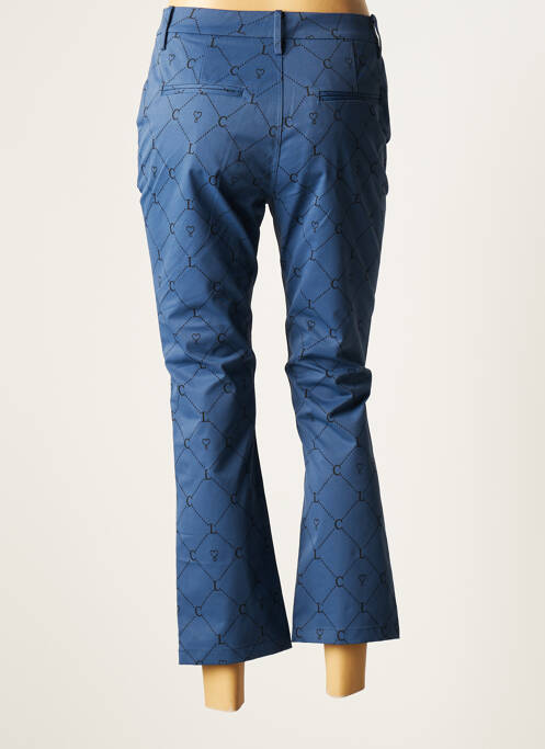 Pantalon 7/8 bleu LOLA CASADEMUNT femme
