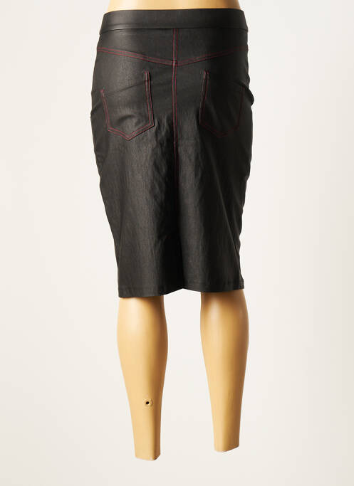Jupe mi-longue noir MERI & ESCA femme