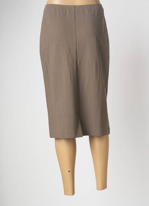 Jupe mi-longue marron SOMMERMANN pour femme