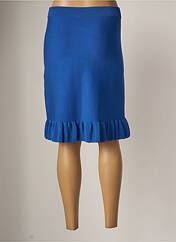Jupe mi-longue bleu MARINA V pour femme seconde vue