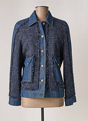 Veste en jean bleu MOSCHINO pour femme