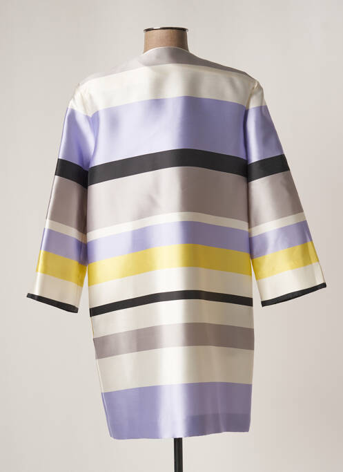 Manteau long violet D.EXTERIOR pour femme