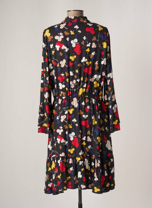 Robe mi-longue noir MOSCHINO pour femme