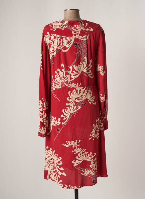 Robe mi-longue rouge MCQ pour femme