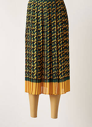 Jupe mi-longue taille normale vert ELISABETTA FRANCHI femme