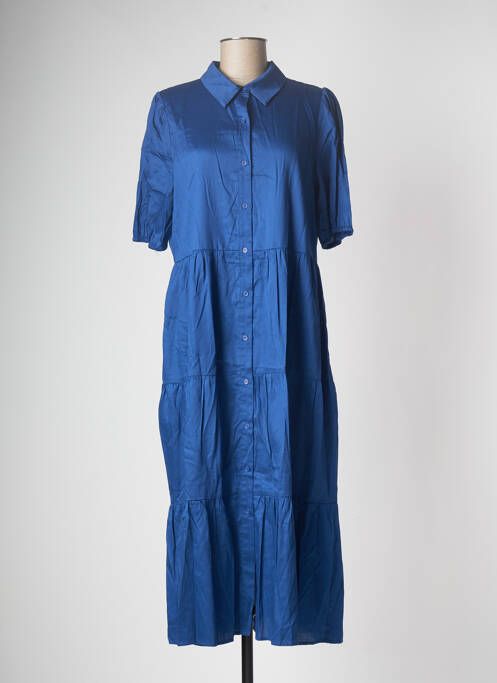 Robe longue bleu CREAM pour femme