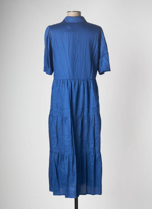 Robe longue bleu CREAM pour femme