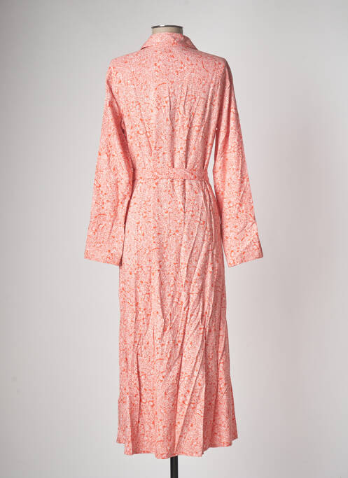 Robe longue orange CREAM pour femme