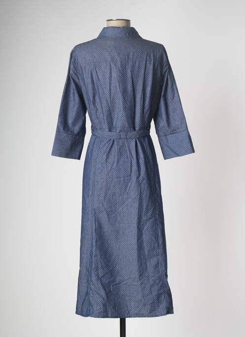 Robe mi-longue bleu CREAM pour femme