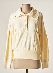 Sweat-shirt beige PIECES pour femme seconde vue