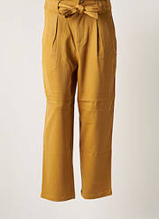 Pantalon droit jaune MAISON SCOTCH pour femme seconde vue