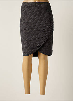 Jupe mi-longue taille haute gris FRANSA femme
