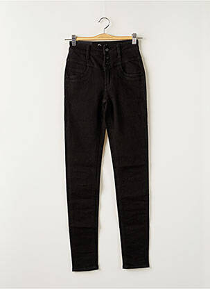Jeans skinny taille haute taille haute noir DDP femme