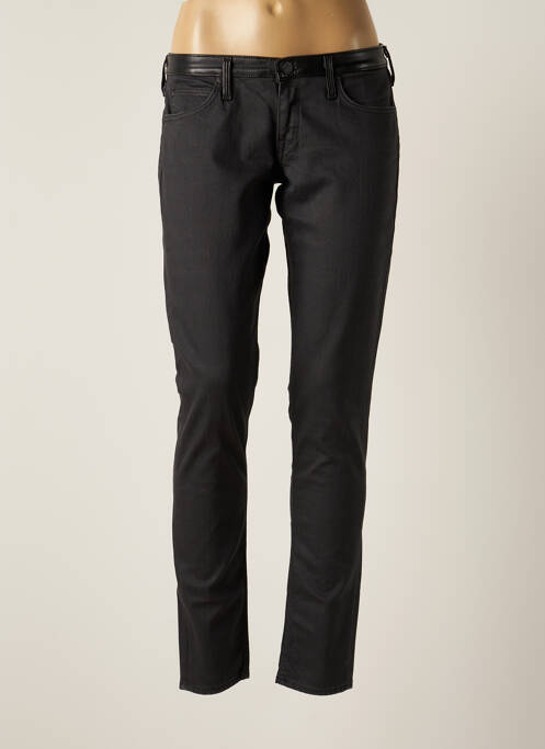 Jeans coupe slim slim taille basse noir LEE femme