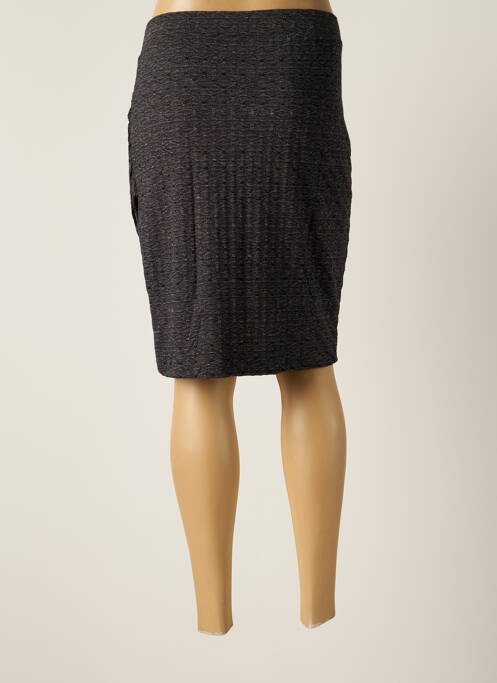 Jupe mi-longue gris FRANSA pour femme