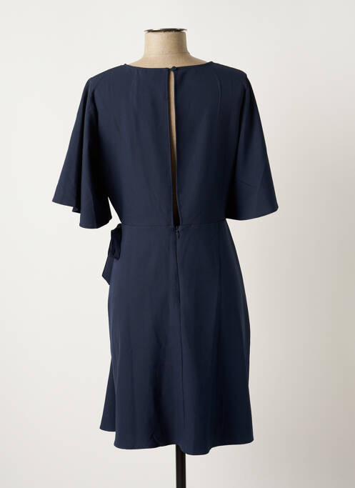 Robe mi-longue bleu ICHI pour femme
