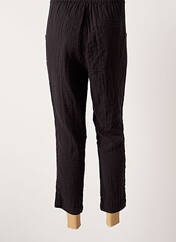 Pantalon 7/8 noir ICHI pour femme seconde vue
