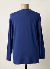 T-shirt bleu IMPULSION pour femme seconde vue