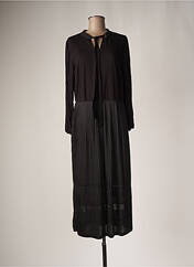 Robe longue noir K-DESIGN pour femme seconde vue