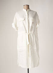 Robe mi-longue blanc U.S. POLO ASSN pour femme seconde vue