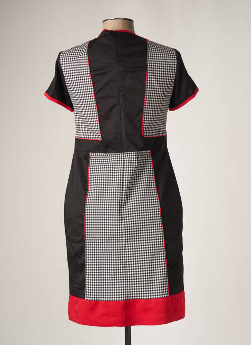 Robe courte noir POUPEE CHIC femme