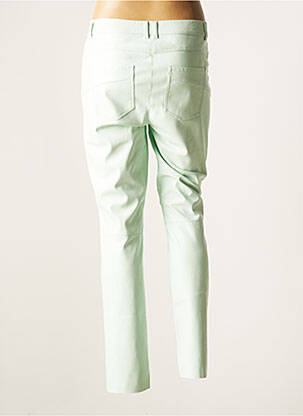 Pantalon slim stretch taille normale vert MARC AUREL femme