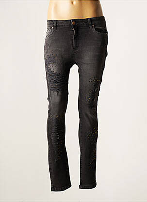Jeans skinny taille normale taille normale gris CRISTINA BARROS femme