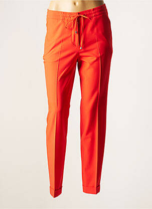 Pantalon chino taille normale taille normale rouge ATELIER GARDEUR femme