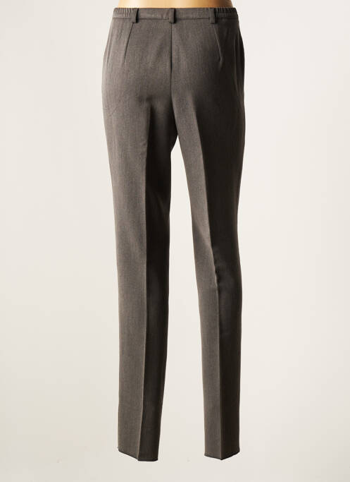 Pantalon droit gris CHRISTIAN MARRY pour femme
