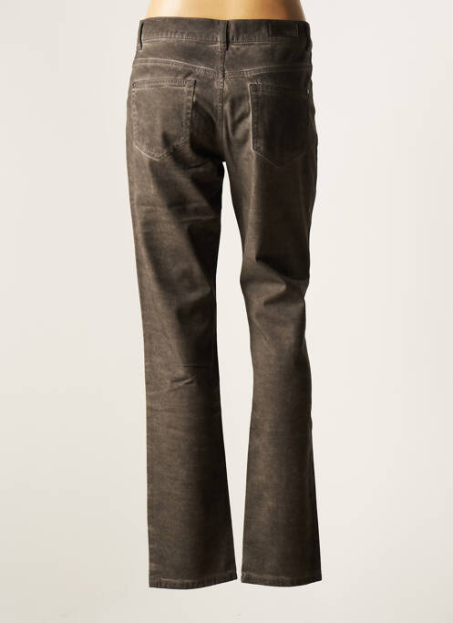 Pantalon droit gris CMK pour femme