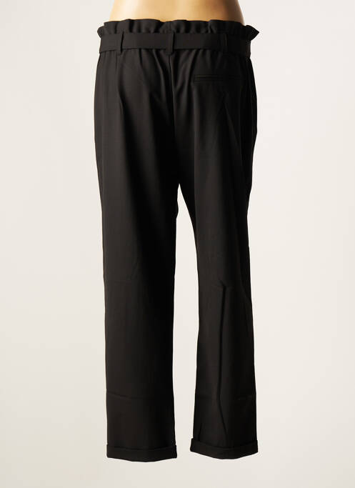 Pantalon droit noir RIVIERES DE LUNE pour femme