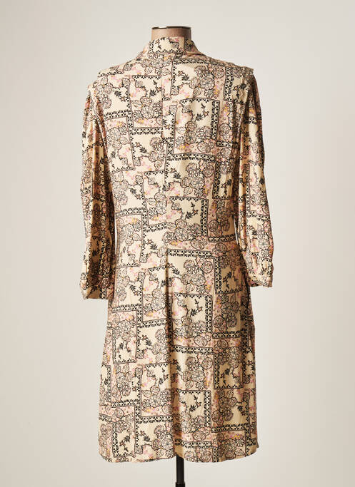 Robe mi-longue beige DESIRES pour femme