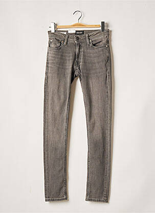 Jeans skinny gris JACK & JONES pour femme