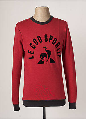 Sweat-shirt rouge LE COQ SPORTIF pour homme
